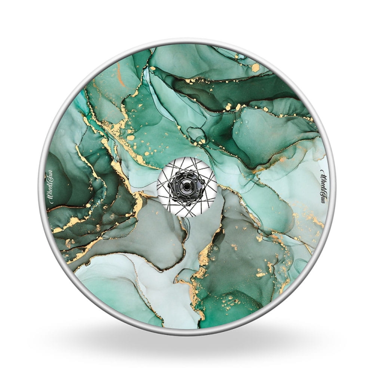 Osłony na szprychy Zielona abstrakcja