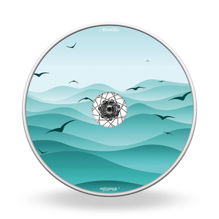 Osłony na szprychy Fale i mewy