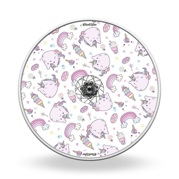 Osłony na szprychy Jednorożce w stylu kawaii