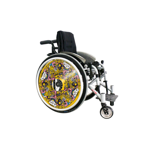 Osłony na szprychy Kosmici i potwory z kreskówek