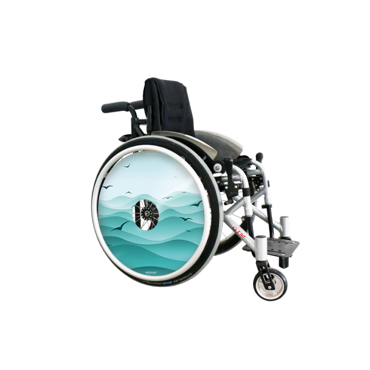 Osłony na szprychy Fale i mewy