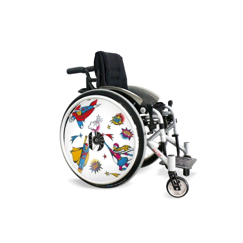 Osłony na szprychy Superbohater no.4