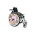 Wheel covers cat's feet
